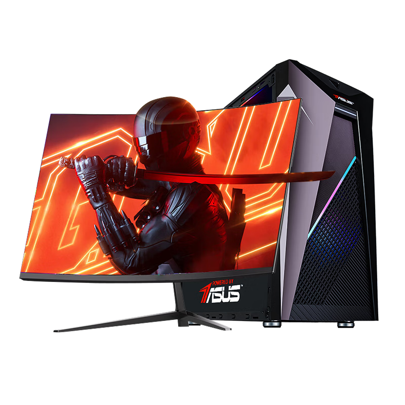 華碩 未來(lái)者13/14代i5/4060Ti電競(jìng)游戲臺(tái)式電腦主機(jī)3A設(shè)計(jì)師渲染DIY直播組裝整機(jī)全套