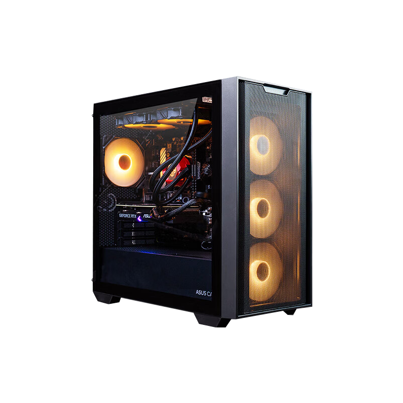 華碩 追影13/14代i5電競游戲設(shè)計師臺式電腦主機(jī)全套diy組裝整機(jī)